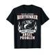 Lustiger Biertrinker Angler Spruch Angeln & Bier T-Shirt