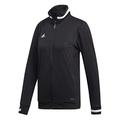Adidas Women's T19 TRK JKT W Sport Jacket, Black/White, M