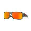 Oakley OO9263 Turbine Sunglasses - Men's Grey Ink Frame Prizm Ruby Polarized 63 mm Lenses OO9263-926357-63