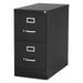 HIRSH 14410 15" W 2 Drawer File Cabinet, Black, Letter