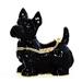 Ciel Collectables Scotty Dog Trinket Box Metal/Wire in Black | 3 H x 2.25 W x 1.5 D in | Wayfair 1141510B