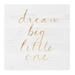 Harriet Bee 'Sweet Dreams VIII' Textual Art on Wrapped Canvas in White | 14 H x 14 W x 2 D in | Wayfair 0E844B14FFCE449882C3E4419C0D1FE7