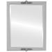 House of Hampton® Wingate Rectangle Traditional Beveled Accent Mirror Wood in Brown | 17 H x 13 W x 1 D in | Wayfair