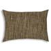 Dakota Fields Batchelder Boho Outdoor Rectangular Pillow Cover & Insert Polyester in Brown | 5 H x 14 W x 20 D in | Wayfair