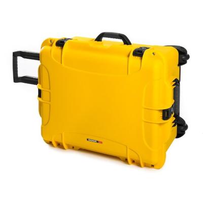 Nanuk 960 Waterproof Hard Case with Wheels and Padded Divider - Yellow