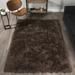 Brown 96 x 3.15 in Area Rug - House of Hampton® Petrey Handmade Tufted Area Rug Polyester | 96 W x 3.15 D in | Wayfair