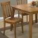 Lark Manor™ Chaffin Drop Leaf Acacia Solid Wood Dining Set Wood in Brown | 30 H in | Wayfair 706371A84D87420885A8840F766D4779