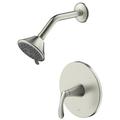 Ultra Faucets Stilleto Single Handle Shower Faucet w/ Pressure Balanced Valve in Gray | 3.03 H x 3.94 W in | Wayfair UF70903-1R