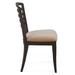 Wade Logan® Ayaina Dining Chair Sunbrella®/Wood/Upholstered in Brown | 35.25 H x 24 W x 24 D in | Wayfair EE898052DAA04CF2B75CED6EE4A06A50