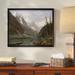 Loon Peak® 'Canadian Rockies Albert Bierstadt' Acrylic Painting Print Canvas/Paper | 20 H x 24 W x 1.5 D in | Wayfair