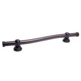 Great Grabz Signature Series Wave Grab Bar Metal in Brown | 3.15 H x 2.44 D in | Wayfair GGWAV24ORB_ORB