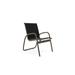 Latitude Run® Gardenella Stacking Patio Dining Armchair Sling | 34 H x 24 W x 28.5 D in | Wayfair E6DA9EDD5EEB45CFAA6F1D98F0E39DF0