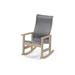 Telescope Casual Leeward MGP Sling Supreme Rocking Outdoor Chair Plastic/Resin/Sling in Brown | 44 H x 29 W x 31 D in | Wayfair 955D93001