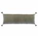 Pom Pom At Home Bianca Rectangular Velvet Pillow Cover & Insert Down/Feather/Velvet in Green | 14 H x 40 W x 5 D in | Wayfair JC-3000-SG-21