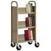 Sandusky Cabinets Sloped-Shelf Book Cart Metal in Brown | 46.5 H x 17 W x 13 D in | Wayfair SL33017-04
