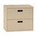 Sandusky Cabinets 400 Series 2-Drawer Lateral Filing Cabinet Metal/Steel in Brown | 26.6 H x 30 W x 18 D in | Wayfair E202L-04