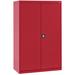 Sandusky Cabinets Sandusky Lee 24" D x 46" W x 72" H, Steel Garage Storage Cabinet by Sandusky Stainless Steel in Red | Wayfair EA4R462472-01