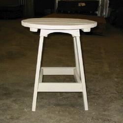 Uwharrie Chair Original Wood Outdoor Side Table Wood in Green | 24 H x 22 W x 22 D in | Wayfair 1041-P20