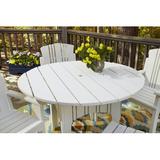 Uwharrie Chair Carolina Preserves Wood Dining Table Wood/Metal in Gray | 29.25 H x 48 W x 48 D in | Outdoor Dining | Wayfair C094-P79