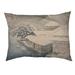 Tucker Murphy Pet™ Carlsen Evening Snow at Ishinomaki Designer Pillow Fleece, Polyester | 6 H x 29.5 W x 19.5 D in | Wayfair