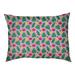 Tucker Murphy Pet™ Campion Tropical Cat Bed Designer Pillow Fleece, Polyester in Green/Brown | 17 H x 42 W x 52 D in | Wayfair