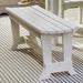 Uwharrie Outdoor Chair Carolina Preserves Picnic Bench Wood/Natural Hardwoods in Green/Black | 18.25 H x 45 W x 14 D in | Wayfair C097-P20