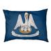 Tucker Murphy Pet™ Burien Louisiana Flag Designer Pillow Fleece, Polyester | 14 H x 42.5 W x 32.5 D in | Wayfair 3008F4114B3B4C41B1DD1F3A5A52489E