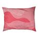 Tucker Murphy Pet™ Byrge Hand Drawn Waves Cat Designer Pillow Fabric in Red/Pink | 42 H x 52 W x 17 D in | Wayfair 6F9C35F0C628435DB50F246FEF04EEC3