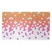 Orange/Pink 52.5 x 48 x 0.25 in Indoor Area Rug - Latitude Run® Avicia Tumbling Cube Yellow/Orange/Pink Area Rug | Wayfair