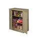 Tennsco Corp. Deluxe 2 Door Storage Cabinet Stainless Steel in Brown | 42 H x 36 W x 18 D in | Wayfair 1842-214