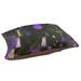 Tucker Murphy Pet™ Casady Moon Designer Pillow Fleece, Polyester in Green/Brown | 6 H x 29.5 W x 19.5 D in | Wayfair