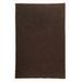 Brown 0.5 in Area Rug - Colonial Mills Tanguay Wool Blend Reversible Area Rug - Cocoa | 0.5 D in | Wayfair CY64R024X048S