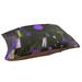 Tucker Murphy Pet™ Casady Moon Designer Pillow Fleece, Polyester in Green/Brown | 6.5 H x 42.5 W x 32.5 D in | Wayfair