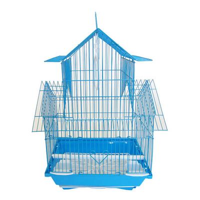 YML Blue Pagoda Top Bird Cage, Small