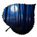 Loon Peak® Full Moon Aspen Leaf Wall Décor Metal in Blue/Gray | 22 H x 27 W x 1 D in | Wayfair 052033ACF056486FB6689EC8E5D91431