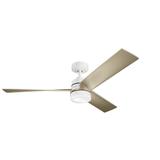 Kichler Lighting Spyn 52 Inch Ceiling Fan with Light Kit - 300275WH