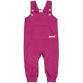 loud + proud Unisex Baby aus Bio Baumwolle, Gots Zertifiziert Latzhose, beere, 98-104 EU