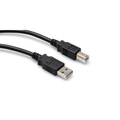 Hosa USB 2.0 "A" Male to "B" Male Universal Serial Bus Cable - 5 ft