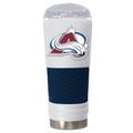 White Colorado Avalanche 24oz. Powder Coated Draft Travel Mug