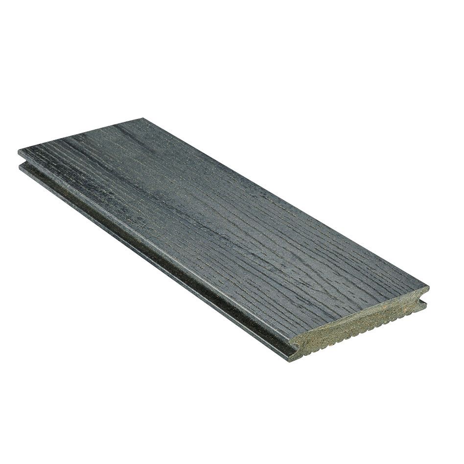 NATURinFORM WPC-Terrassendiele 21x139mm DIE NATURLINIE basaltgrau massiv, 3000 mm Image