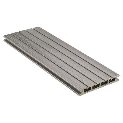 NATURinFORM WPC-Terrassendiele 21x139mm DIE KOMPAKTE plus Wabenprofildiele graphitgrau, 3000 mm