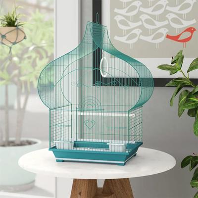 YML Taj Mahal top shape Green Bird Cage, Small
