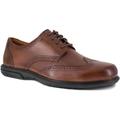 Florsheim Loedin Wing Tip Lace Up Brogue - Men's Brown 13 Extra Wide 690774467309