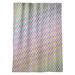 Ebern Designs Kitterman Rainbow Cube Geometric Room Darkening Thermal Rod Pocket Single Curtain Panel in Green/Blue/Indigo | 84 H in | Wayfair