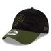 Men's New Era Black/Green Pittsburgh Pirates Alternate 3 The League 9FORTY Adjustable Hat