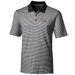 Men's Cutter & Buck Black Arizona State Sun Devils Big Tall Forge Tonal Stripe Polo