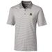 Men's Cutter & Buck Gray ECU Pirates Big Tall Forge Tonal Stripe Polo