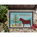 East Urban Home Kalahari Goat Christmas Non-Slip Outdoor Door Mat Synthetics | Rectangle 18" x 27" | Wayfair 6FFC3B822B424D1AB5CF10E86A3C9215