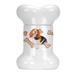 Tucker Murphy Pet™ Basset Hound Bone Shaped Pet Treat Jar Ceramic | 9 H x 6 W x 5 D in | Wayfair FB2A242243CB4A52AB58A3A0EAB18054