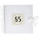 White Cotton Cards Geburtstagskarte mit Aufschrift "Happy Birthday to You, 85"